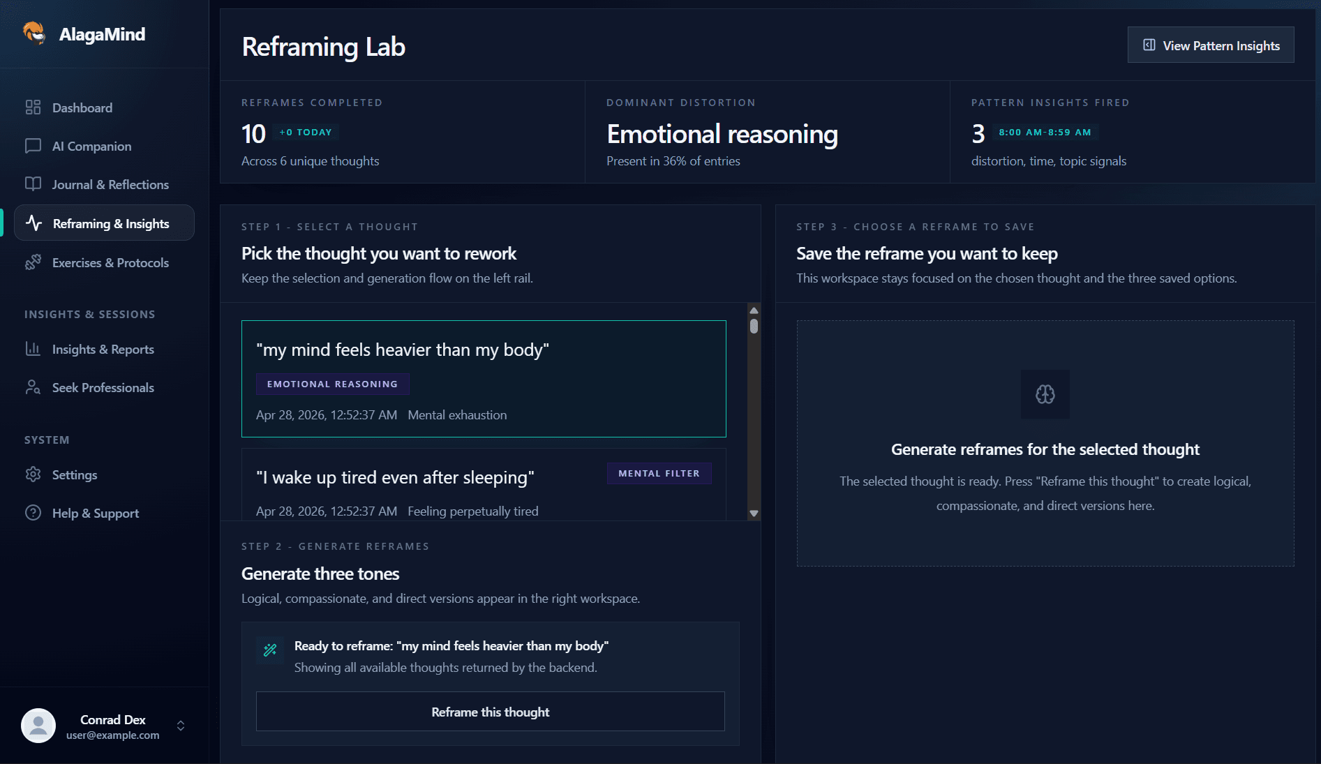 Cognitive Reframing preview